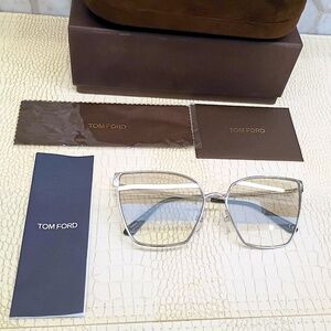 NEW "AUTHENTIC" FORD TF 653 HELENA 18C SILVER HAVANA AUTHENTIC SUNGLASSES 59-15.